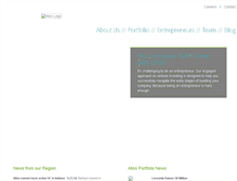 Tablet Screenshot of allosventures.com
